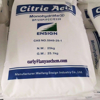 30-100 메쉬 레몬 산성 분말 CAS 5949-29-1