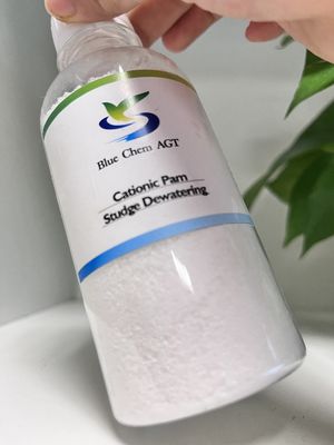 양이온 Polyacrylamide CPAM 진창 탈수 화학 응집제 식용수 처리