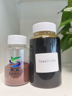 55295-98-2 파프크 폴리 알루미늄 염화제2철 무기 용액 / 단단한 응고제 물 처리